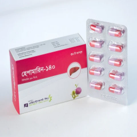 Hepamarin 140 Capsule 30's pack