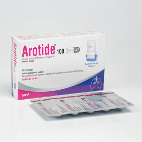 Arotide 100 Inhalation Capsule 30 pcs