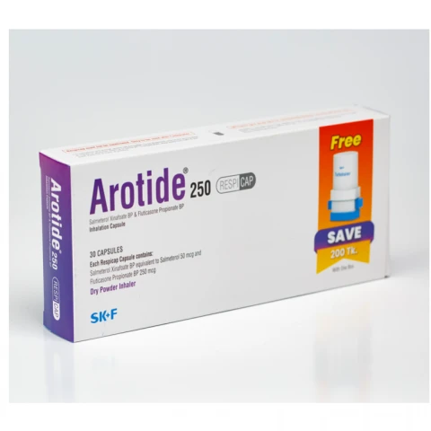 Arotide 250 Inhalation Capsule 30 pcs