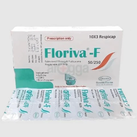 Floriva F 50/250 Inhalation Capsule 30 pcs
