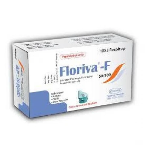 Floriva F 50/500 Inhalation Capsule 30 pcs