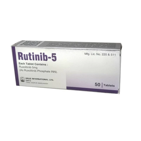 Rutinib 5 Tablet 50 pcs