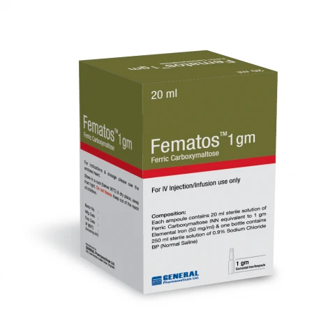 Fematos 1 gm Injection 20 ml vial