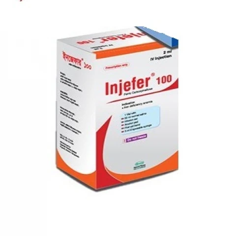 Injefer 100 Injection 2 ml vial