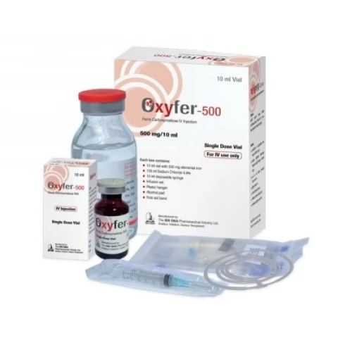 Oxyfer 500 Injection 10 ml vial