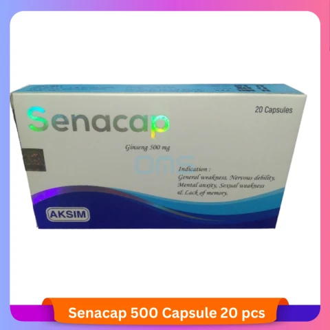 Senacap 500 Capsule 20 pcs