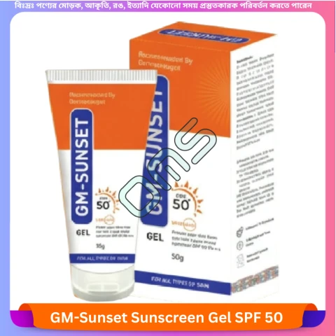 GM-Sunset Sunscreen Gel SPF 50 50 gm