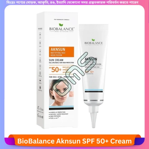 BioBalance Aknsun SPF 50+ Cream 40 ml
