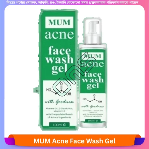 MUM Acne Face Wash Gel 100 ml